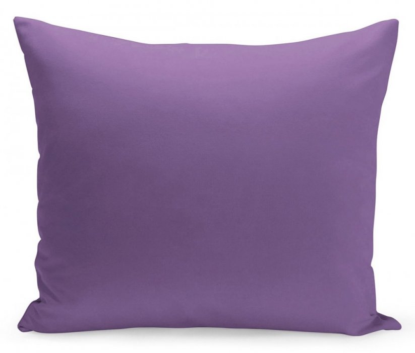 Față de pernă violet - Mărimea pernei: 45x45 cm