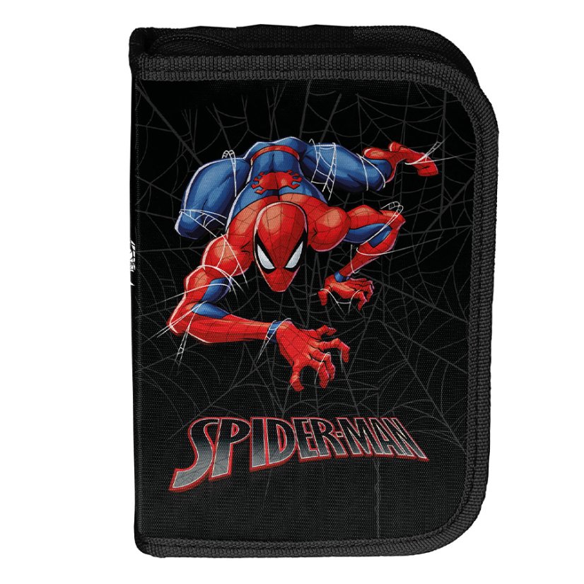 Školski set Spider-Man od 4 dijela – školska torba, pernica, vrećica za obuću i novčanik