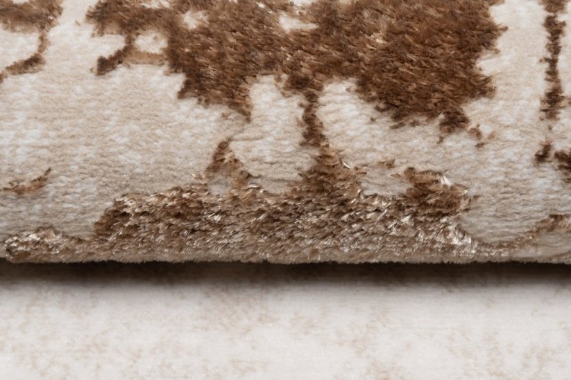 Barna szőnyeg glamour stílusban - Méret: Szélesség: 120 cm | Hossz: 170 cm