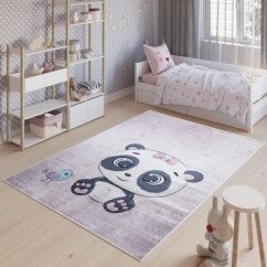Detský koberec s motívom rozkošnej pandy