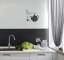 Ceas decorativ de bucătărie Tea Time - Culoare: Gri