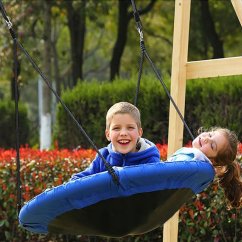 Hängender Schaukelring für Kinder in Blau