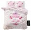 Bombažna roza posteljnina JE&#39;TAIME 200 x 220 cm