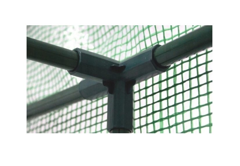 Záhradný skleník s fóliou a poličkami 73 x 140 m x 200 cm