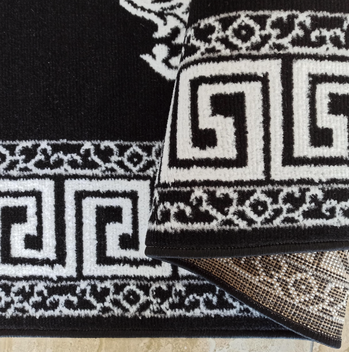 Moderný koberec s gréckym vzorem Haste Meandr