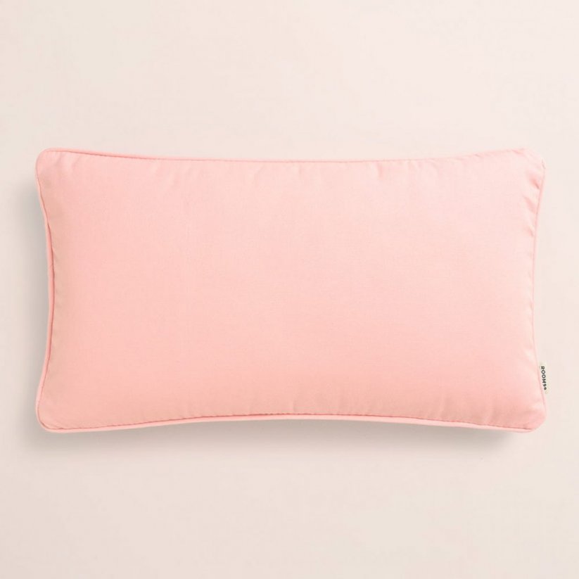 Elegantna prevleka za vzglavnik v pudrasto roza barvi 30 x 50 cm