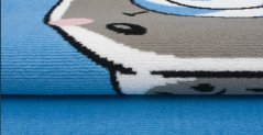 Teppich für Kinderzimmer mit einem Nilpferd