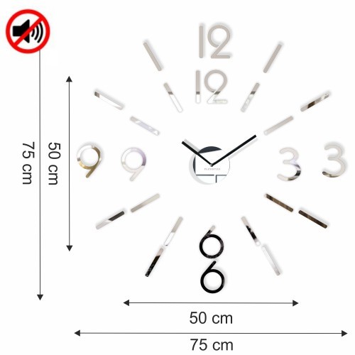 Wanduhr Spiegel
