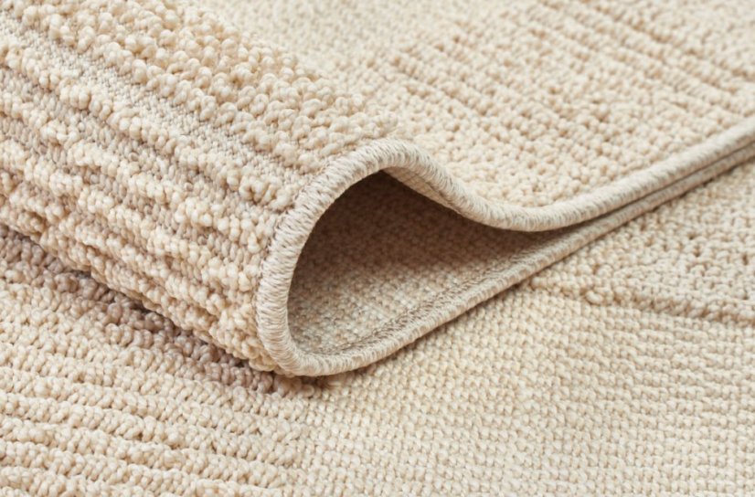 Minimalistický koberec v béžovej farbe Rio Loop