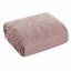 Ágytakaró mintával, rózsaszínben