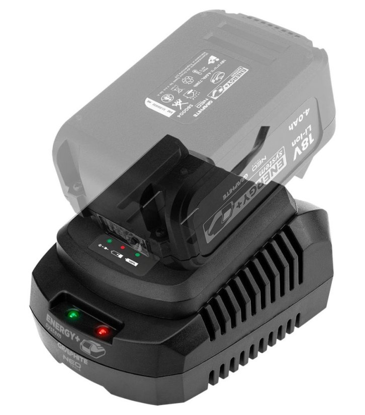 Nabíječka baterií ENERGY+ 58G002-1 GRAPHITE
