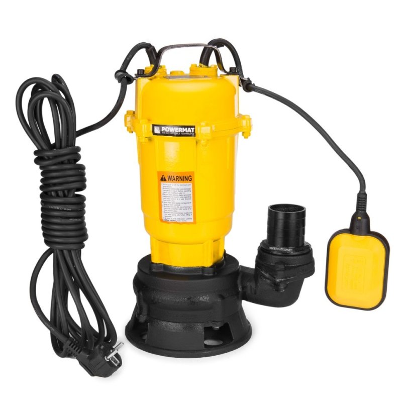 Schlammpumpe für Senkgrube mit Mühle und Schwimmer PM-PDS-3000P