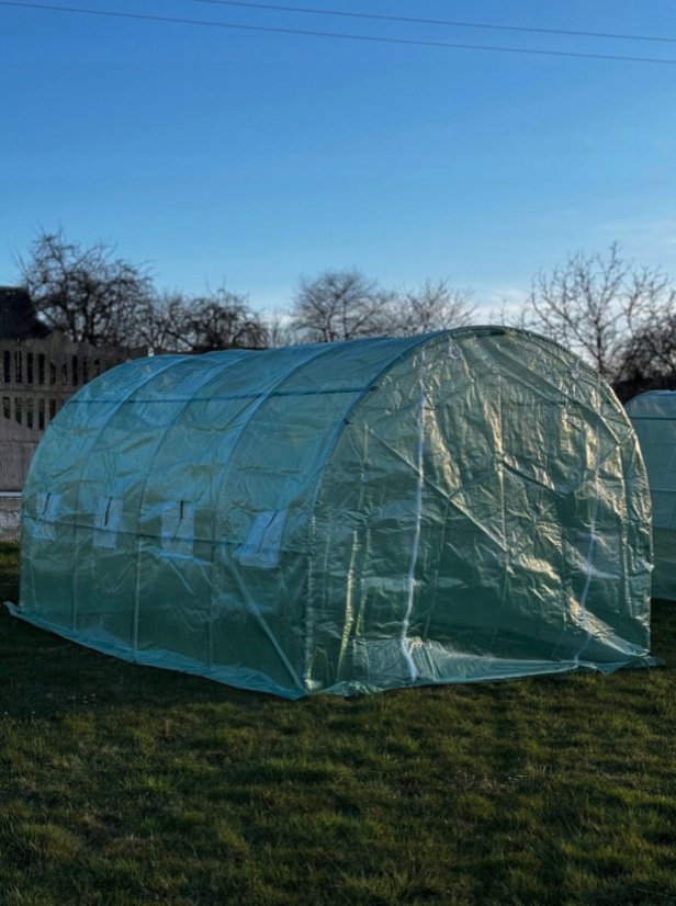 Zosilnený záhradný fóliovník PRÉMIUM 2,5 x 4 m + DARČEK