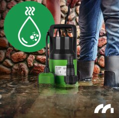 Potente pompa sommersa MASTERPUMP 770W
