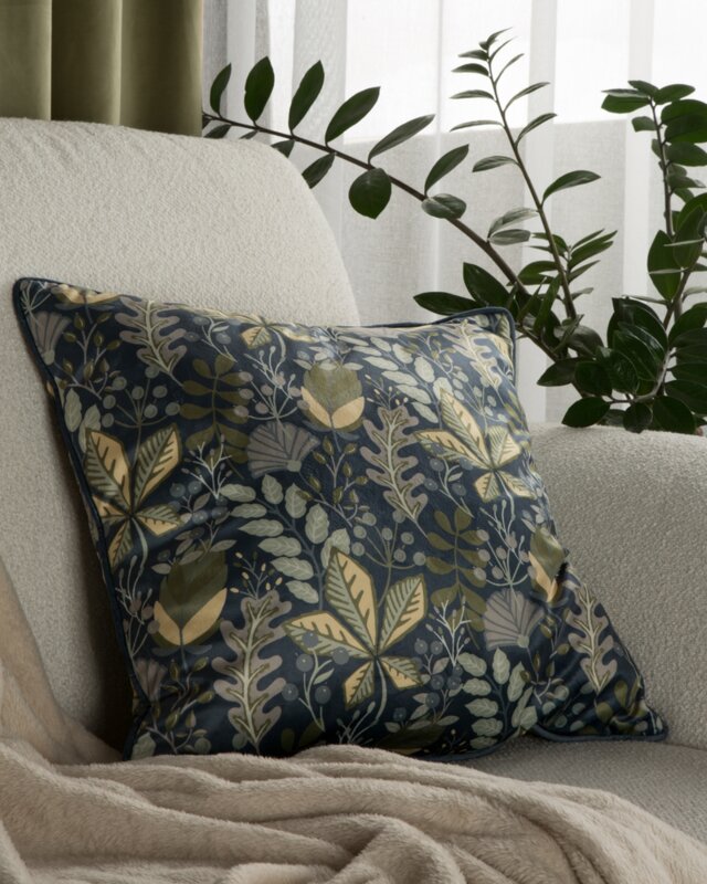 Dekorativní sametový povlak na polštář 45x45 cm - různé vzory