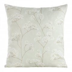 Калъфка за възглавница с деликатен десен на бели цветя