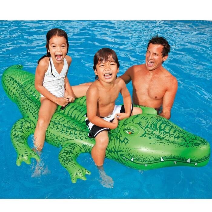 Nafukovací krokodýl 203 cm INTEX