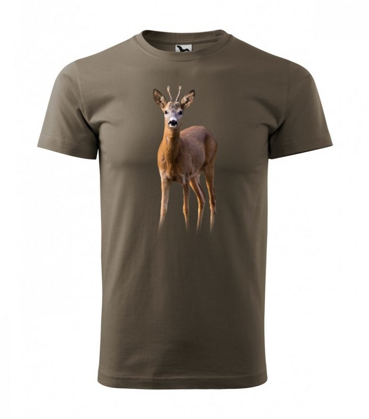 Tricou de vânătoare cu motiv căprioara