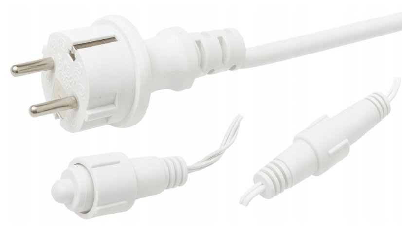 LED коледно външно осветление, топло бяло IP44