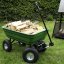 Kippbarer Gartenwagen mit festem Griff