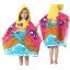 Baby poncho plajă cu sirenă 
