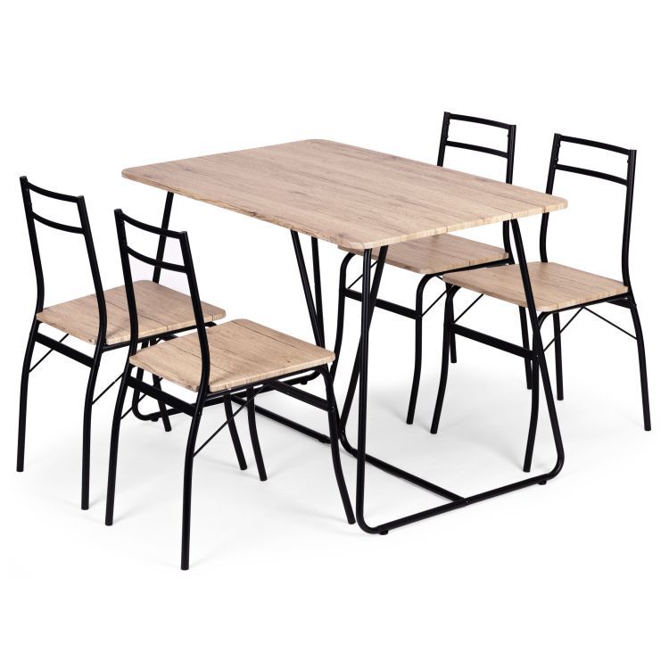 Jídelní set - stůl + 4 židle PAŘÍŽ