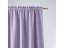 Svetlo vijolična enobarvna zavesa z mečkanim trakom 140 x 250 cm