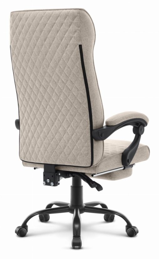 Scaun de birou ergonomic HC-1030, cu șezut cu arc și o capacitate de încărcare de 120 kg – bej