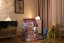 Casa delle bambole in legno con illuminazione a LED e mobili