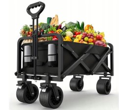 Skladací prepravný vozík - premium 150 L