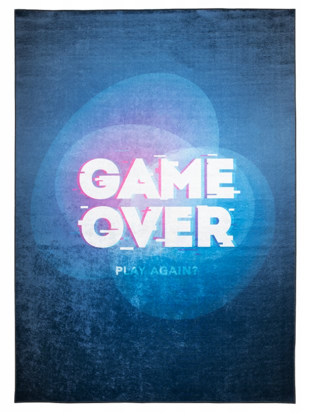Detský koberec GAME OVER
