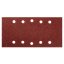 Șmirghel velcro 115 x 230 mm, K40, 5 buc, cu găuri 54H001 GRAFIT