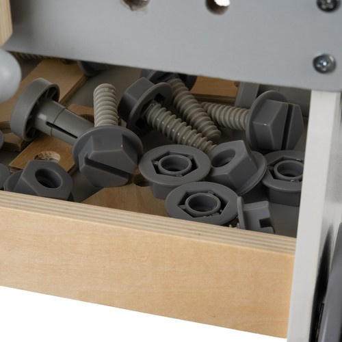 Fa gyermek műhely szerszámkészlettel - oktató játék 3in1