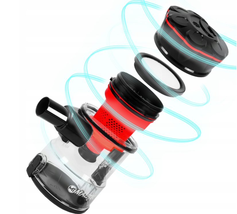 Ručný vysávač Vertical Turbo Cyclone 5 v 1  600W bezvreckový