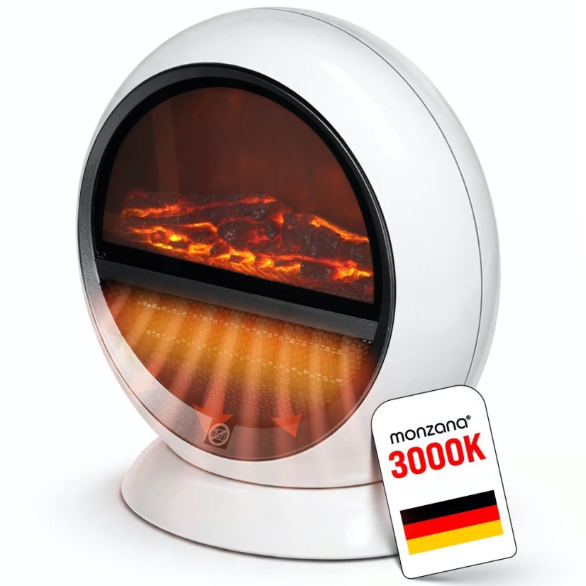 Elektrická krbová pec s LED efektom plameňa 1500 W Elektrická krbová pec s LED efektom plameňa 1500 W