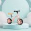 Dječji bicikl bez pedala ECOTOYS - Boja: Bijelo-crna