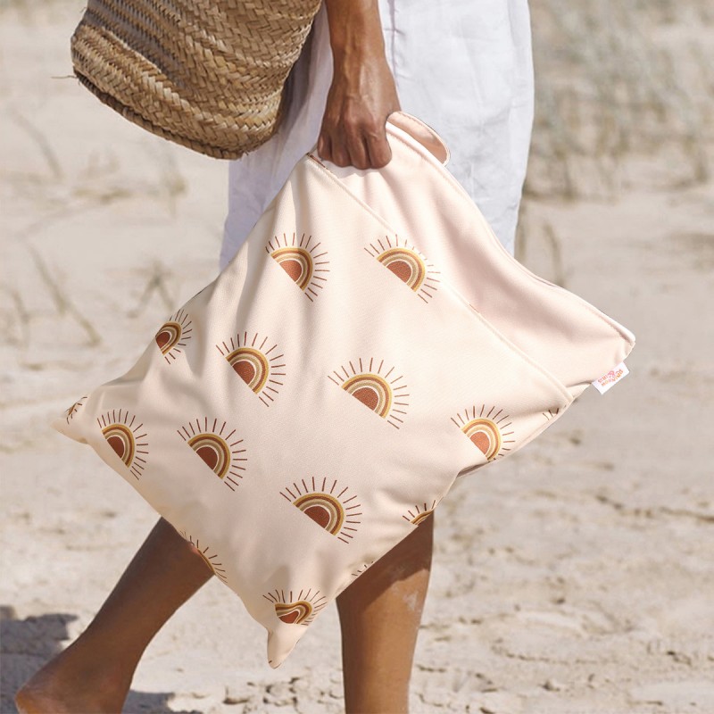 Nepremokavá taška do kočíka a škôlky 30x40 cm – vzor líška