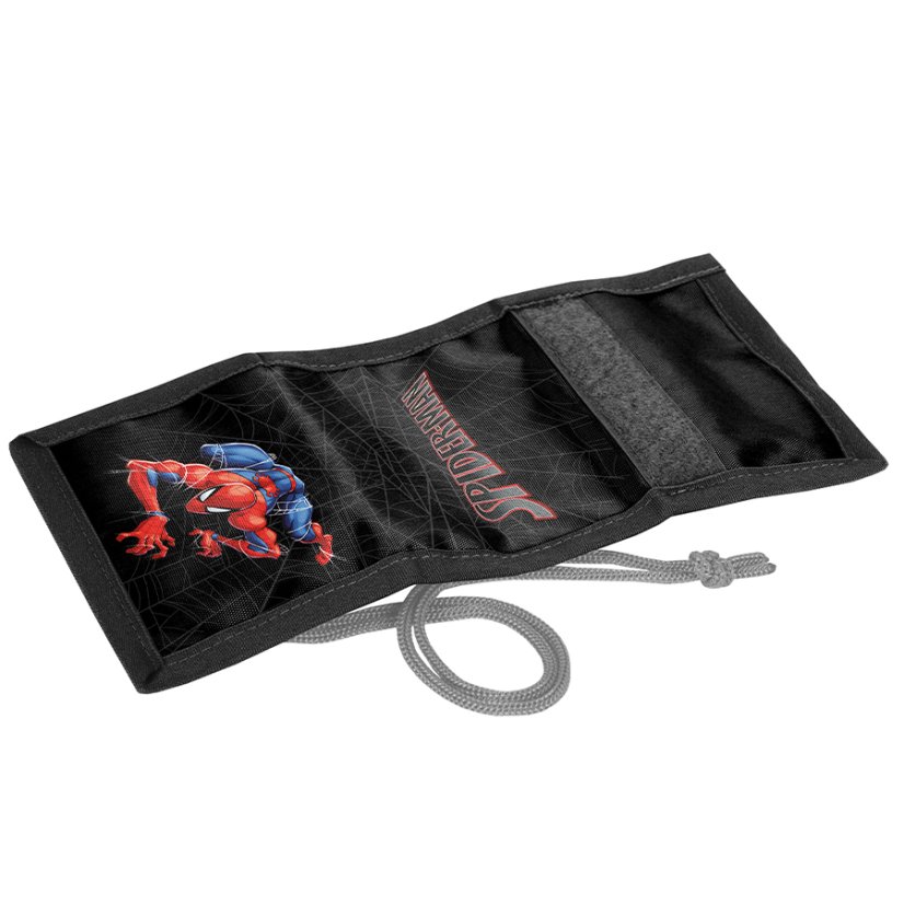 Školski set Spider-Man od 4 dijela – školska torba, pernica, vrećica za obuću i novčanik