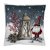 Vianočná obliečka na vankúš s rozmermi 42x42 cm