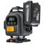 Laserová vodováha 4D 16 linií 360° zelený laser 40 m PM-PLK-4DM3