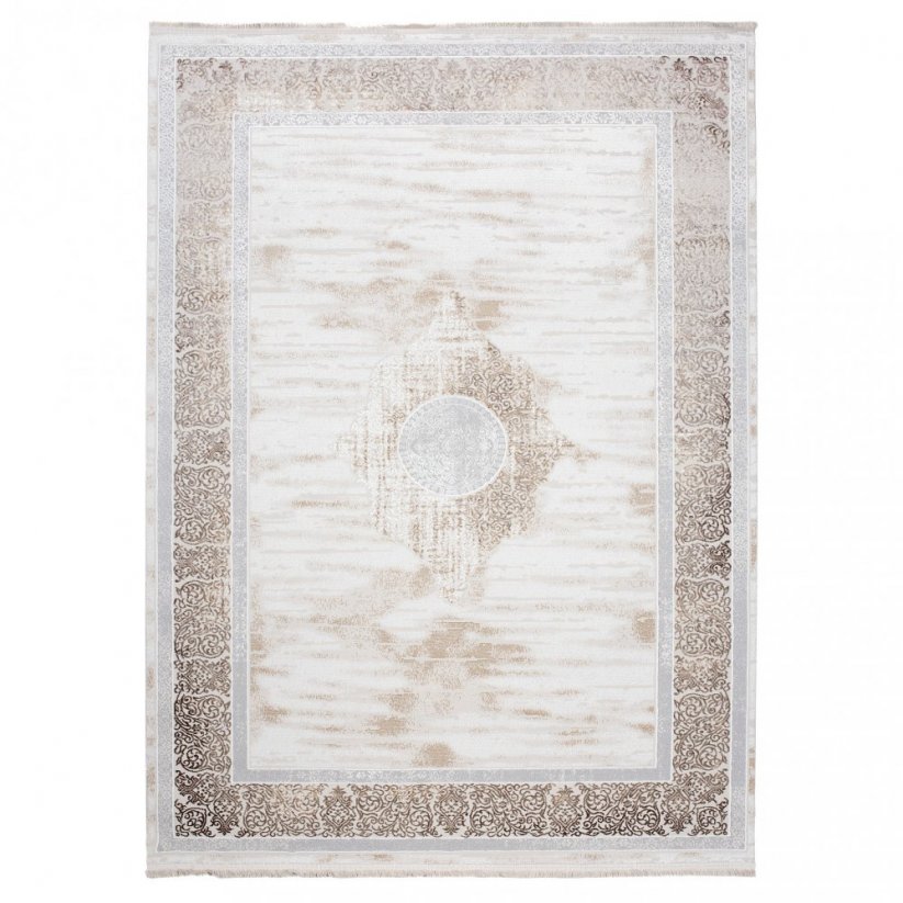 SAHARA Modern mintás vintage szőnyeg krémszínű 