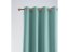 Draperie de culoare verde mentă, cu cercuri 140 x 250 cm