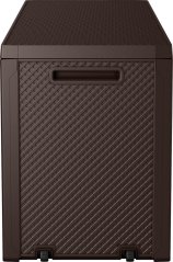 Gartenbox grau-schwarz