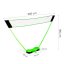 Set da badminton MovePro con rete e racchette