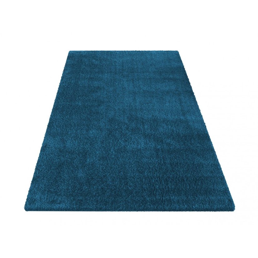 Tappeto elegante blu
