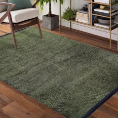 Модерен зелен килим за всяка стая