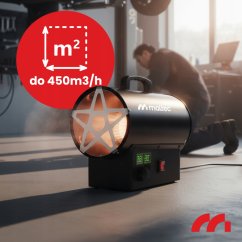 Gas-Heizgerät MalTec GAS-2500T 25 kW