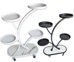 Kerekes virágállvány