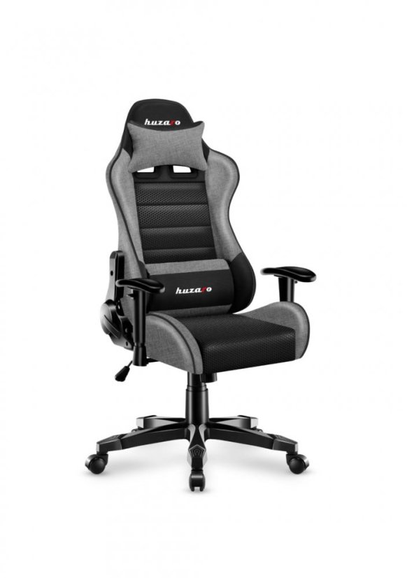 Praktikus fekete-szürke gamer szék tinédzsereknek