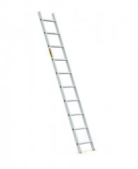 Aluminijasta nosilna lestev z 10 stopnicami in nosilnostjo 150 kg